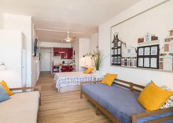 Abc - & + Balcony 6m2 아파트 라스팔마스